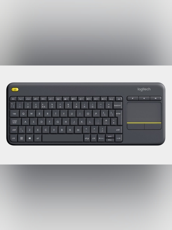 Logitech Other - K400 Plus Wireless Touch Keyboard
Relaxed wireless control of your PC connected